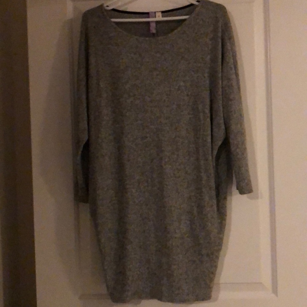 Grey sweater dress!